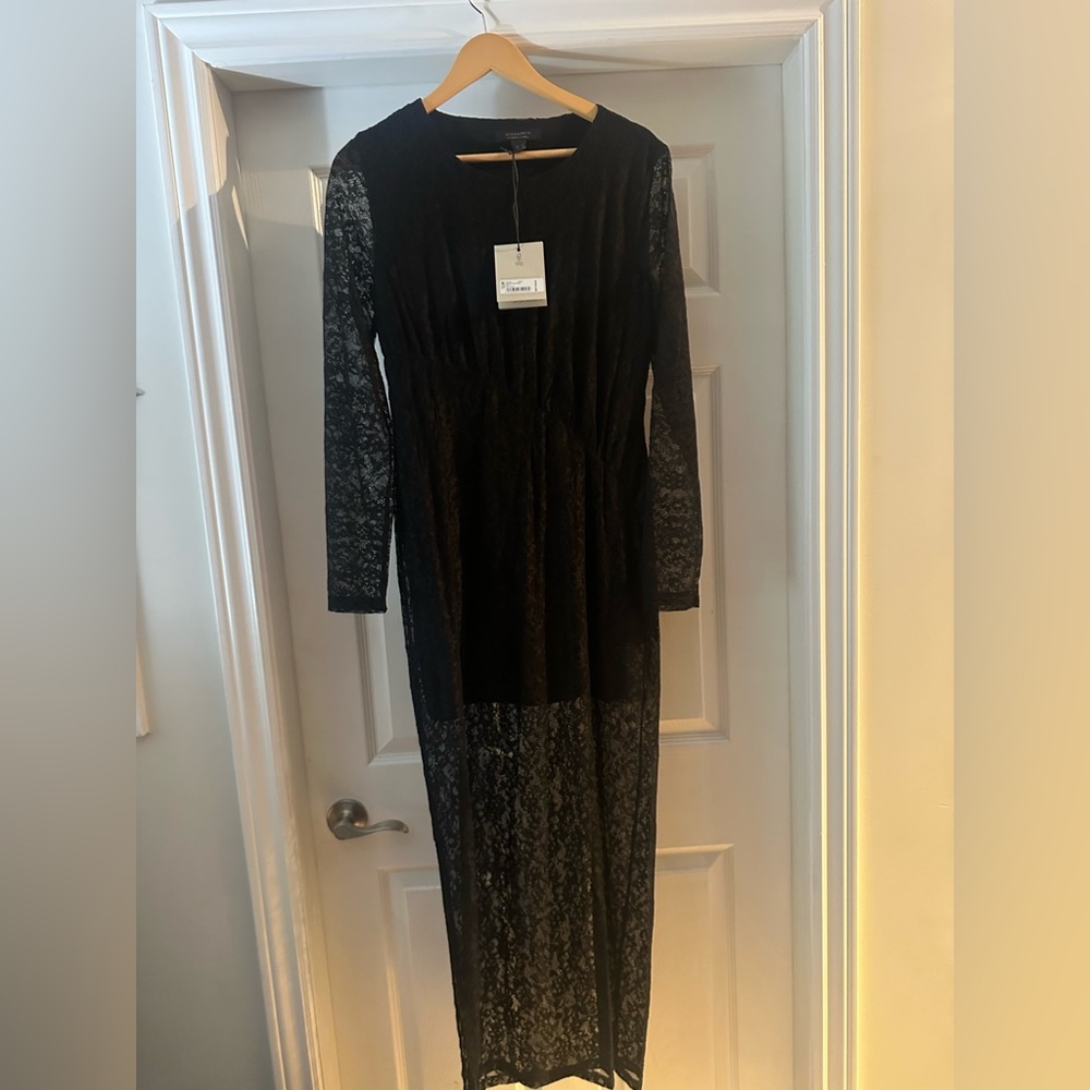 ALLSAINTS Edana Bodycon Lace Dress size US 10